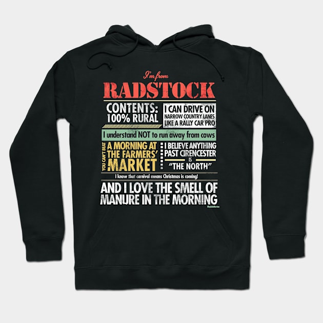 I'm From Radstock Hoodie by Made In Norton